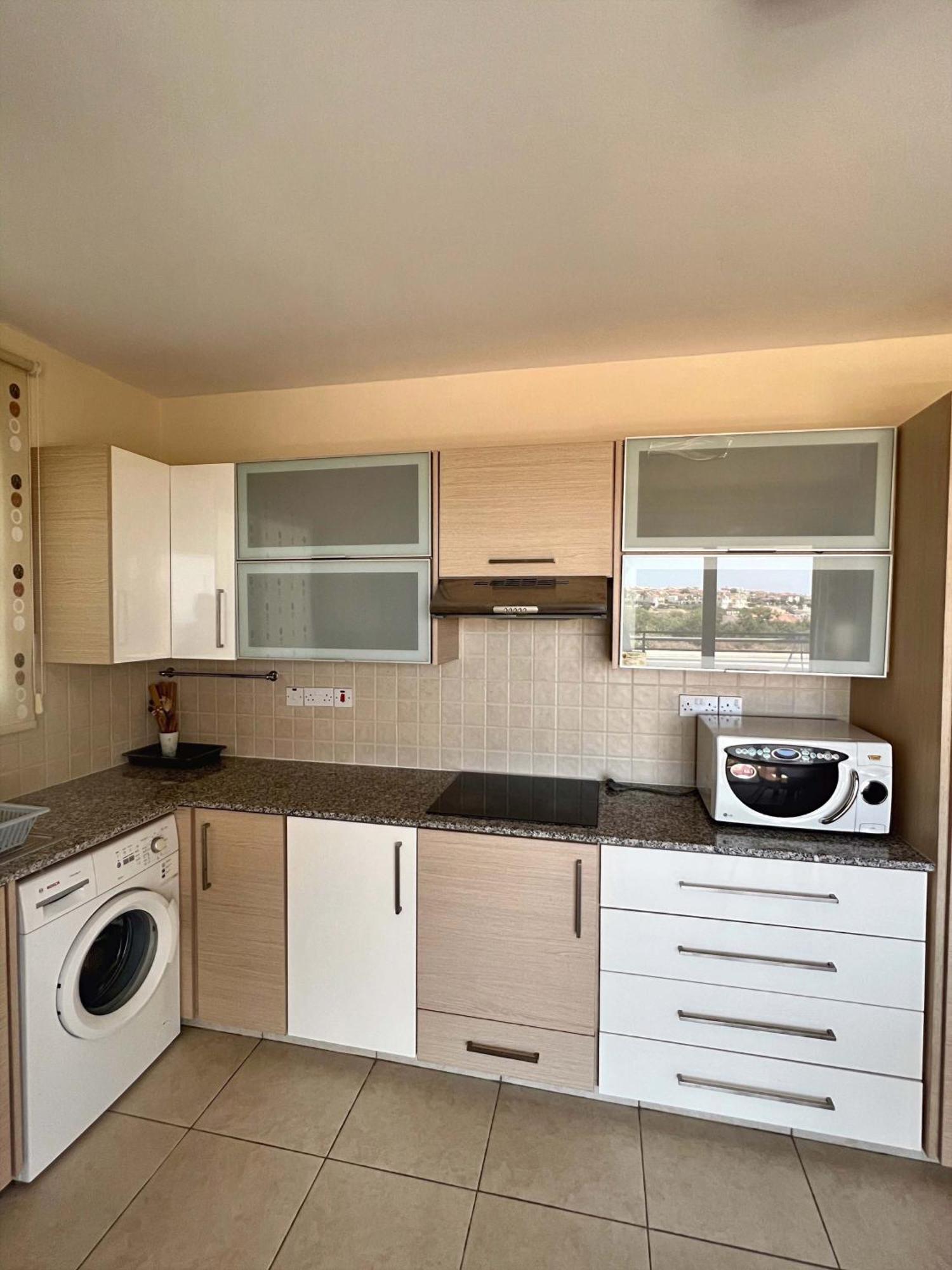 Spacious Sea View Apartment Klorakas Esterno foto